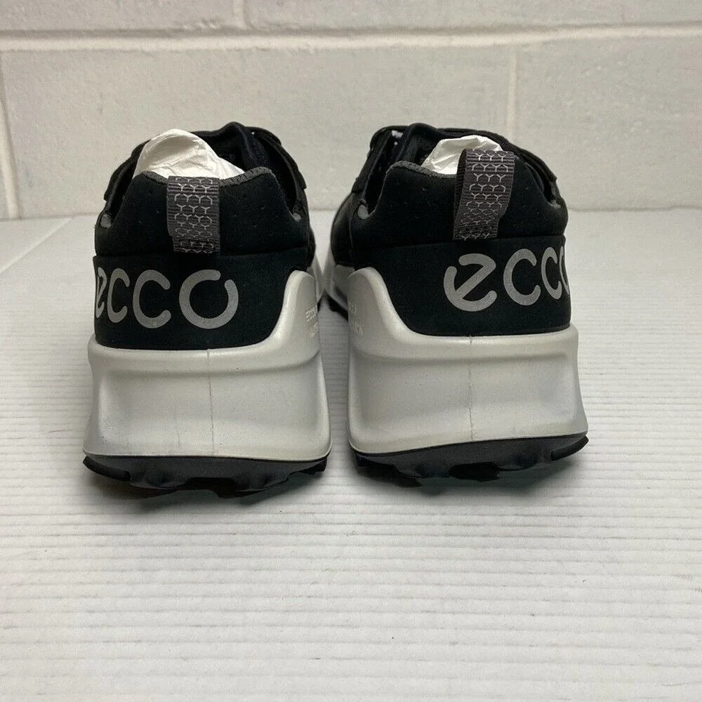 NIB ECCO Biom 2.1 X Mountain Men's Nubuck Waterproof Outdoor Sneaker‎ EU46 Black